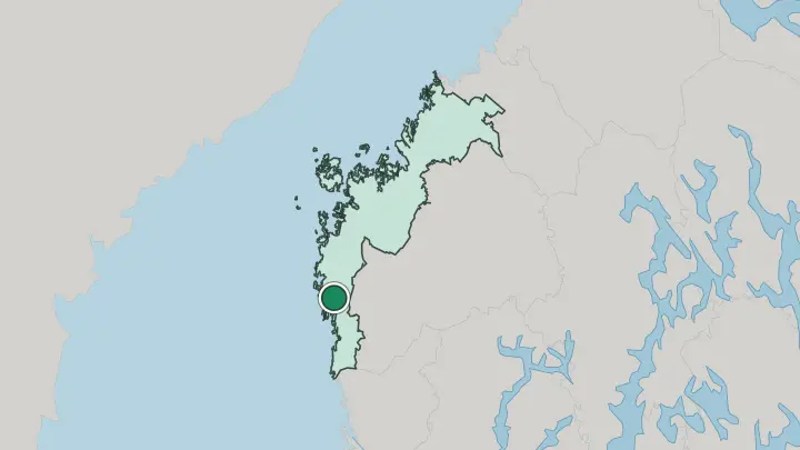 Map of Närpes in Finland