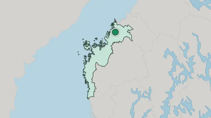 Map of Pedersöre in Finland