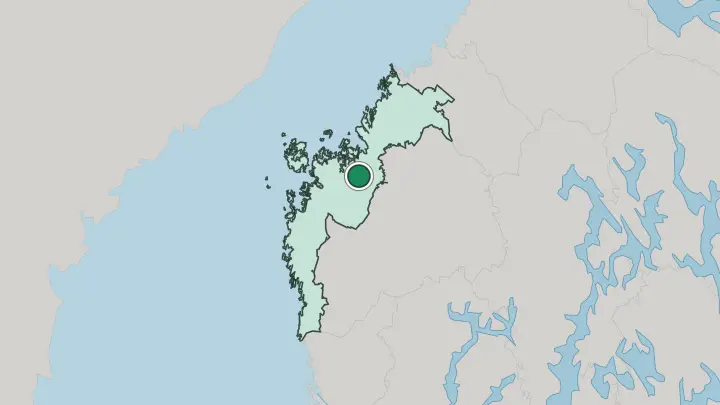 Map of Vörå in Finland