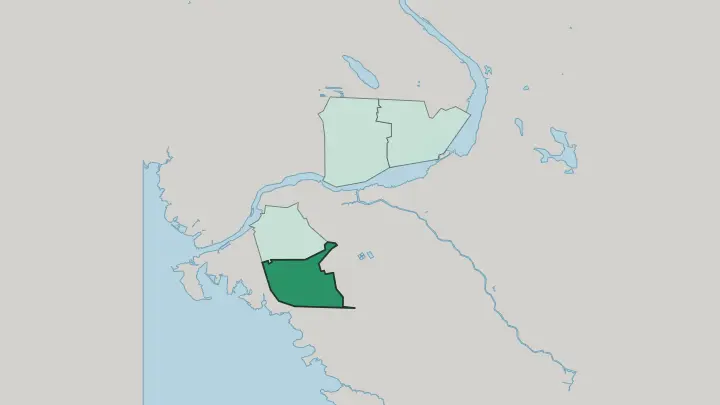 Map of Hukanhauta in Joensuu