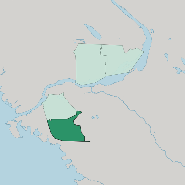 Map showing Hukanhauta — In Joensuu