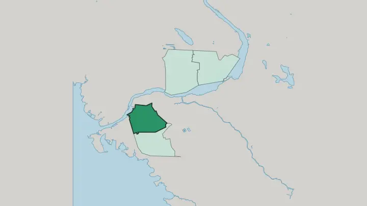 Map of Niinivaara in Joensuu
