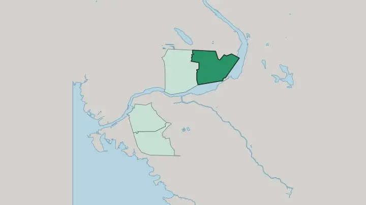 Map of Utra in Joensuu
