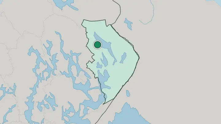 Map of Juuka in Finland