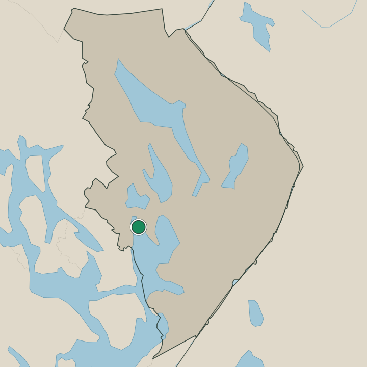 Map showing Liperi in Pohjois-Karjala