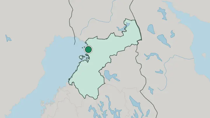 Map of Ii in Finland