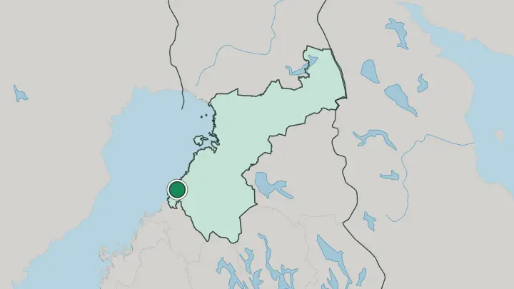 Map of Kalajoki in Finland