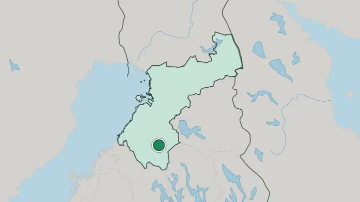 Map of Kärsämäki in Finland