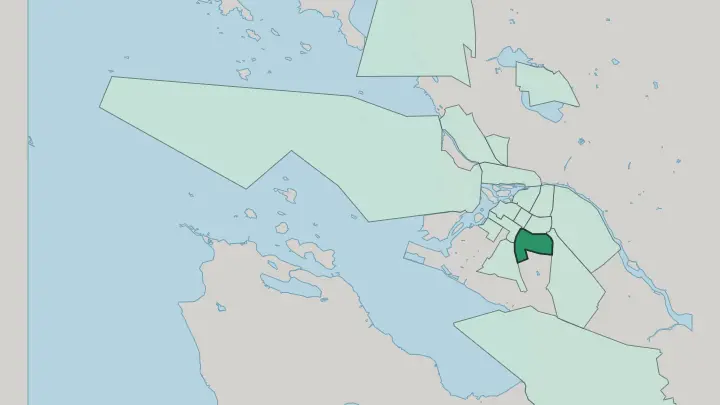 Map of Karjasilta in Oulu