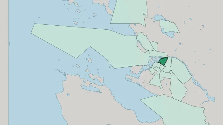 Map of Myllytulli in Oulu