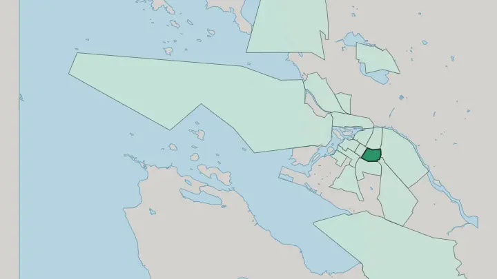 Map of Raksila in Oulu