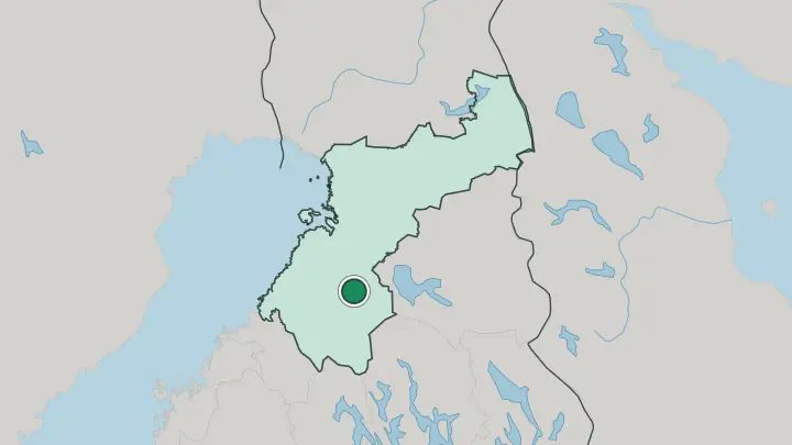 Map of Pulkkila in Finland