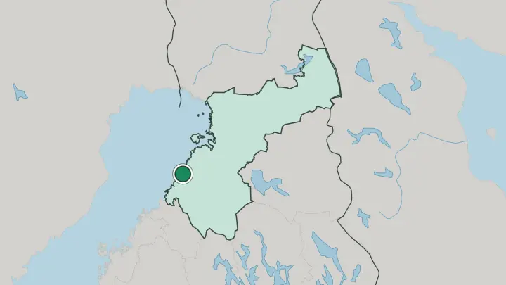 Map of Pyhäjoki in Finland
