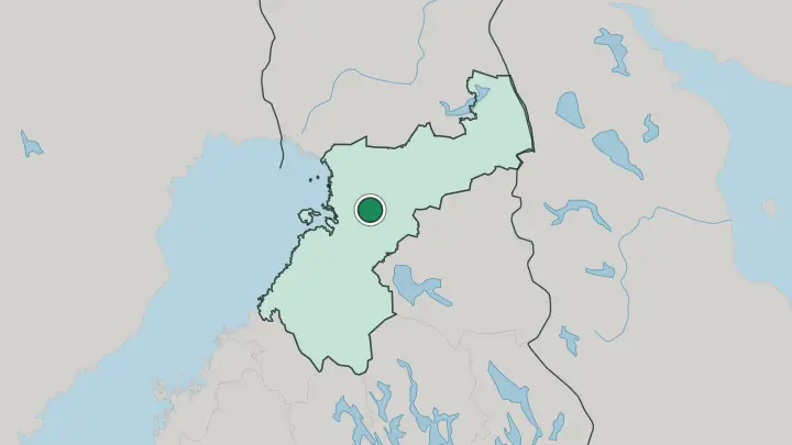Map of Ylikiiminki in Finland
