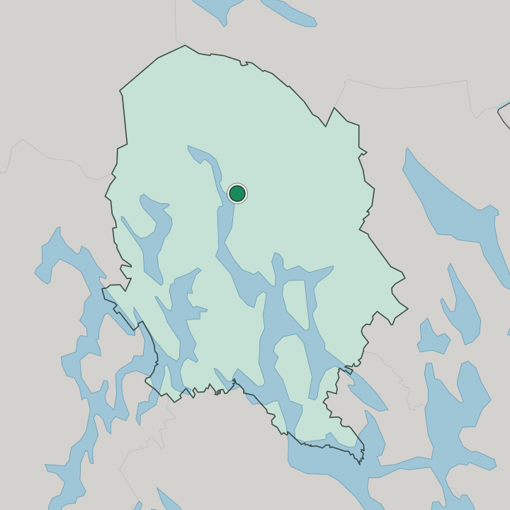 Map showing Lapinlahti — In Pohjois-Savo
