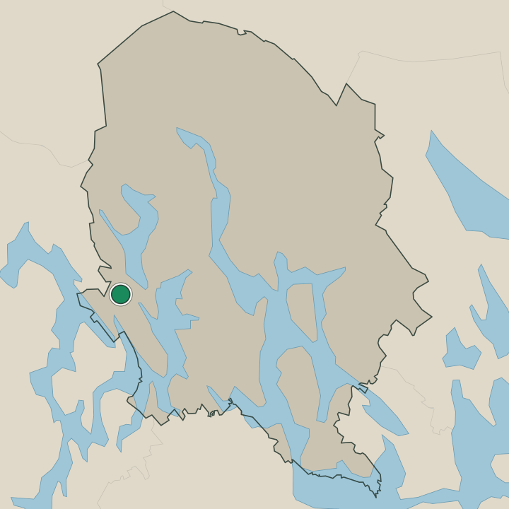 Map showing Vesanto in Pohjois-Savo