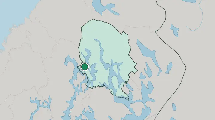 Map of Vesanto in Finland