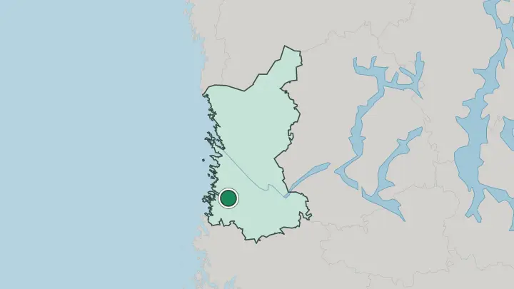 Map of Eurajoki in Finland