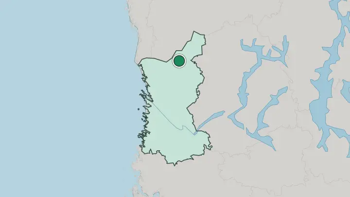Map of Honkajoki in Finland