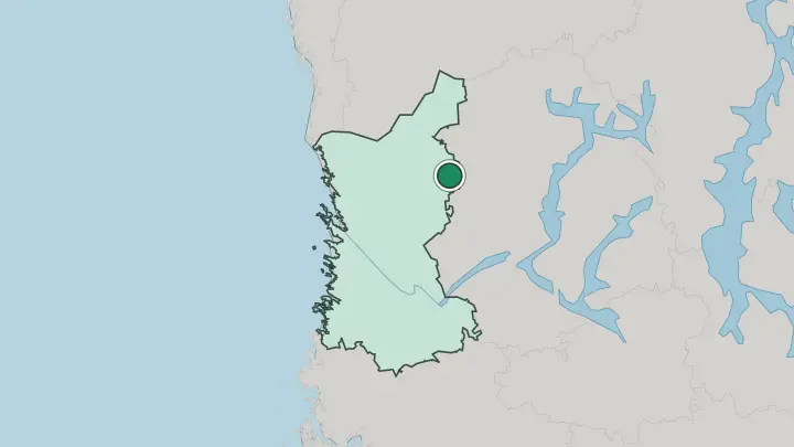 Map of Jämijärvi in Finland