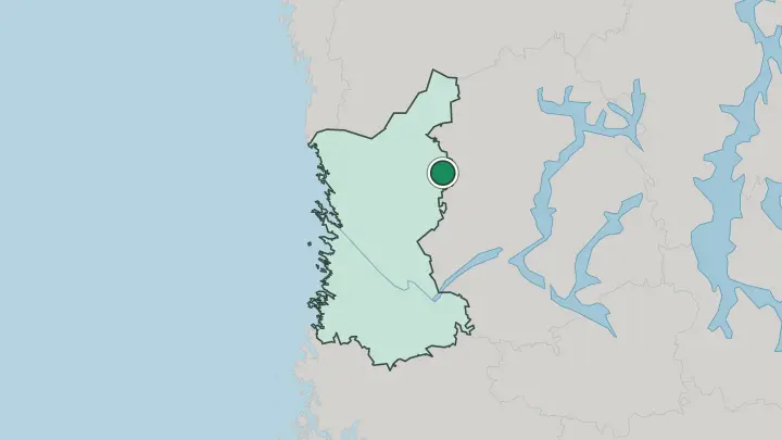 Map of Jämijärvi in Finland