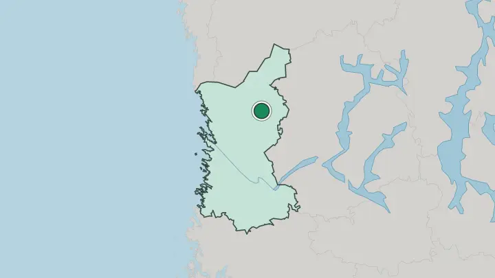Map of Kankaanpää in Finland