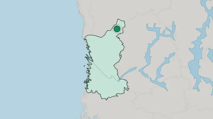 Map of Karvia in Finland