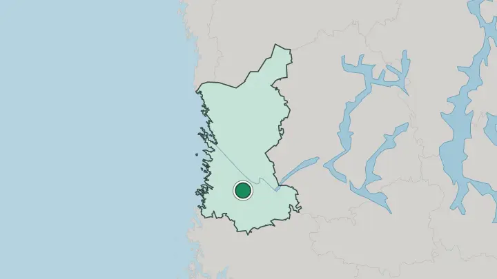 Map of Kiukainen in Finland