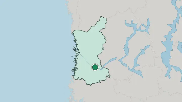 Map of Kokemäki in Finland