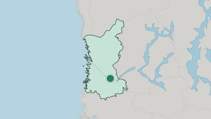 Map of Kokemäki in Finland