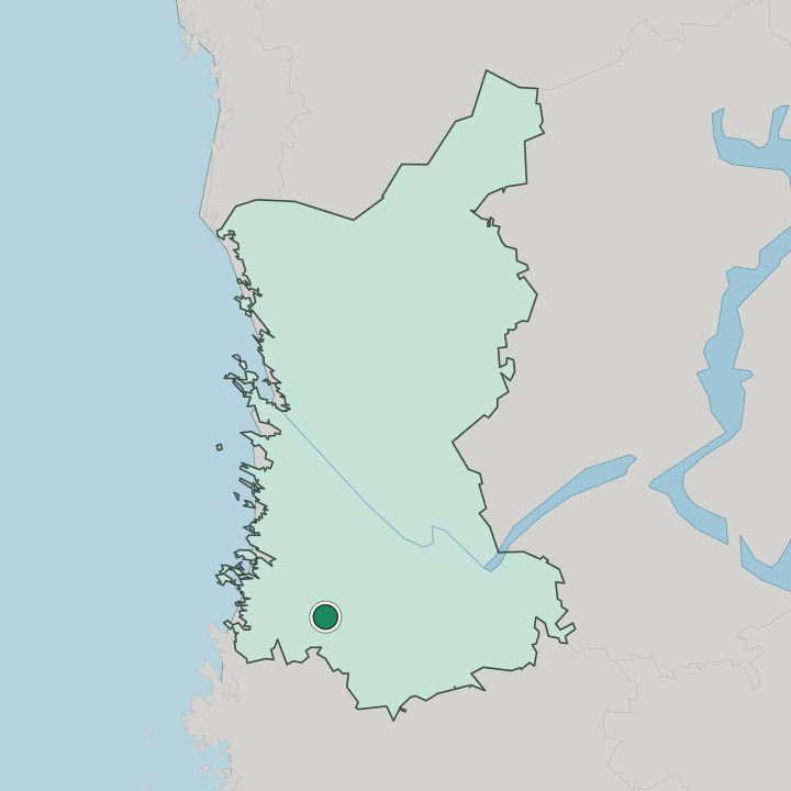 Map showing Lappi — In Satakunta
