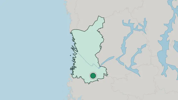 Map of Säkylä in Finland