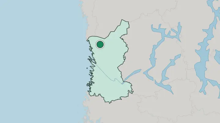 Map of Siikainen in Finland