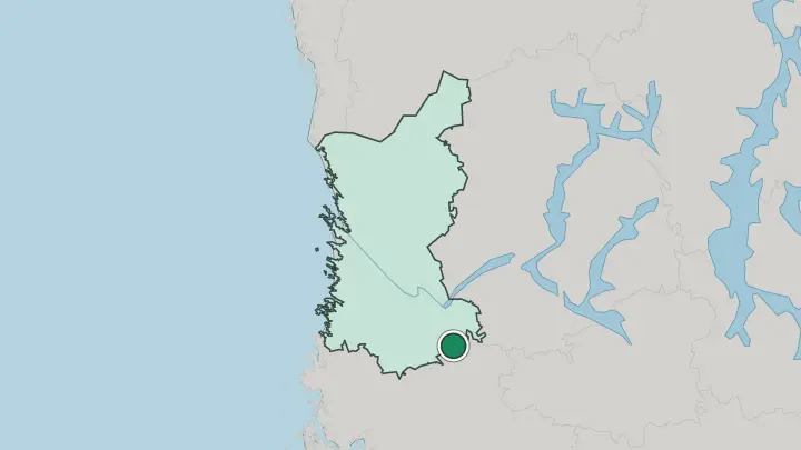 Map of Vampula in Finland