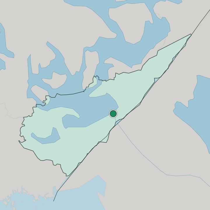 Map showing Imatra — In South Karelia Region