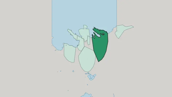 Map of Kahilanniemi in Lappeenranta