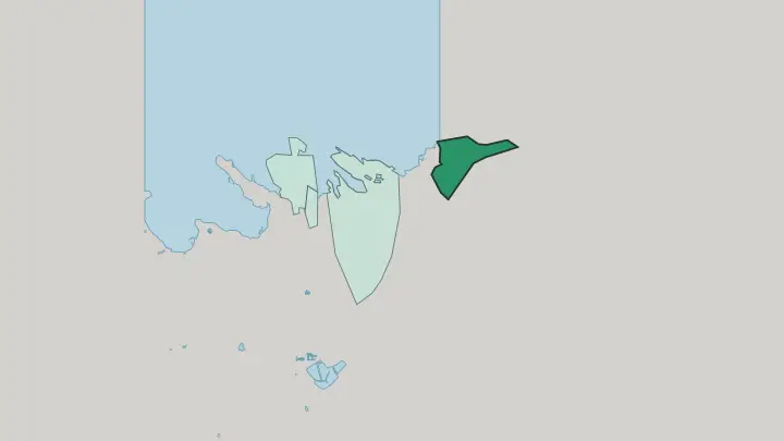 Map of Lauritsala in Lappeenranta