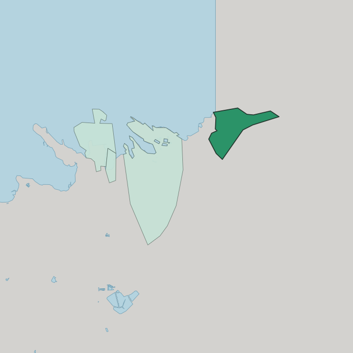Map showing Lauritsala — In Lappeenranta