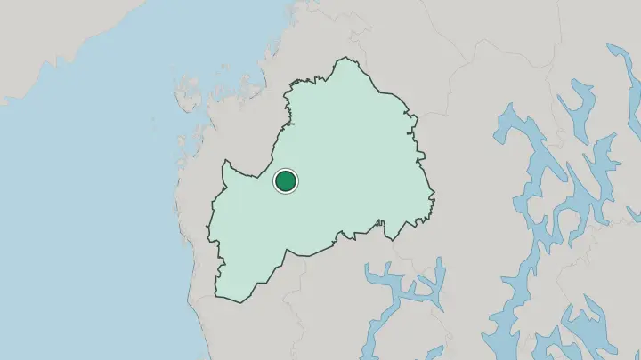 Map of Ilmajoki in Finland