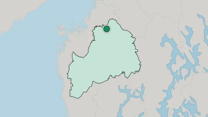 Map of Kortesjärvi in Finland