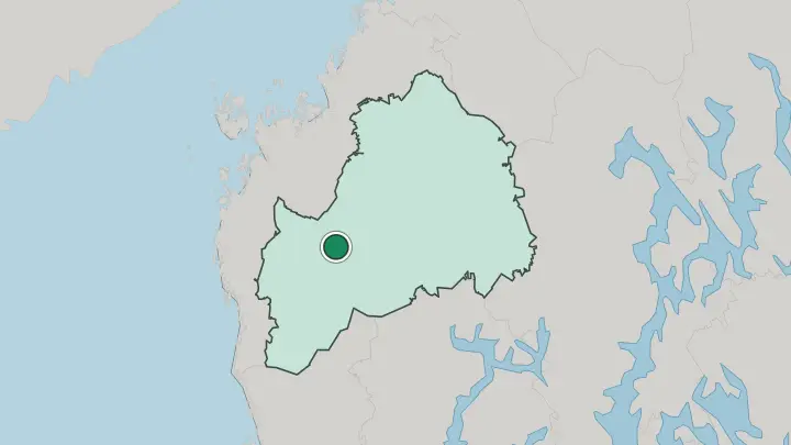 Map of Kurikka in Finland