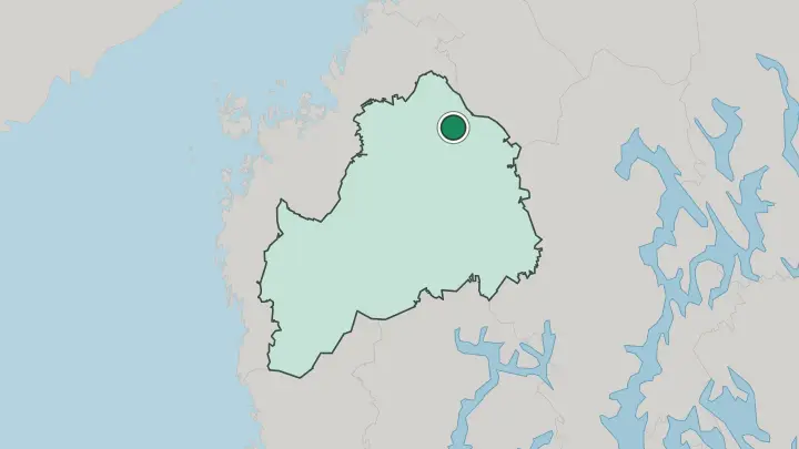 Map of Lappajärvi in Finland