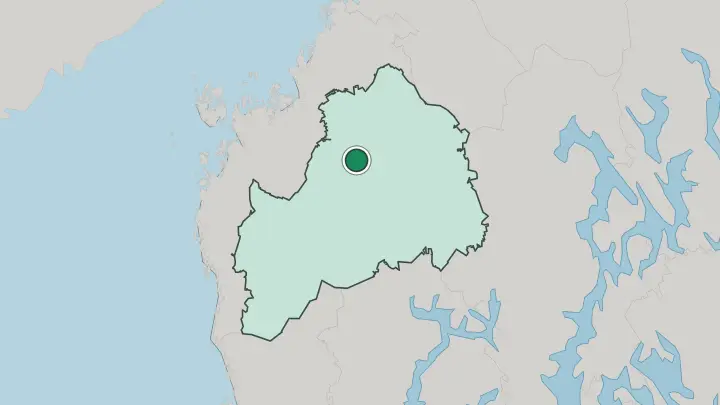 Map of Lapua in Finland