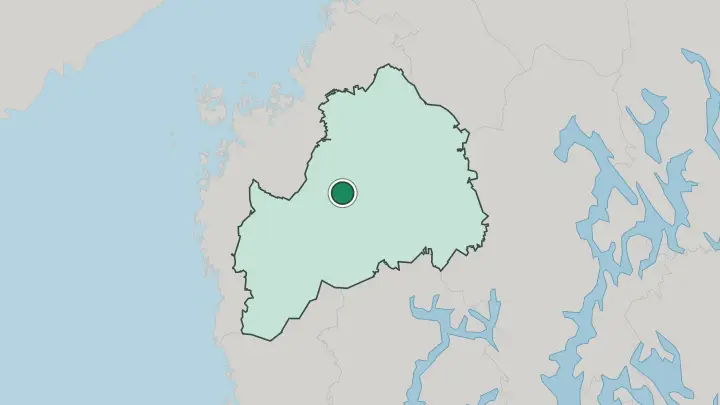 Map of Seinäjoki in Finland