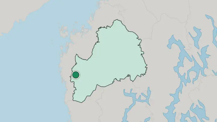 Map of Teuva in Finland