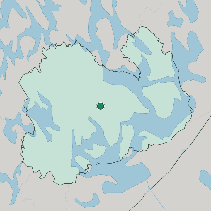 Map showing Juva — In Southern Savonia