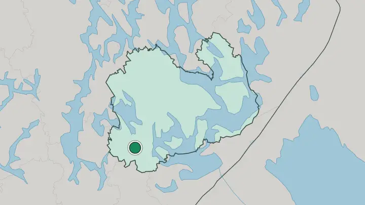 Map of Mäntyharju in Finland