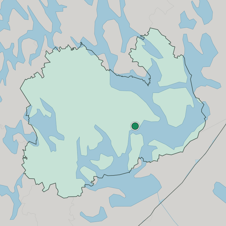Map showing Sulkava — In Southern Savonia
