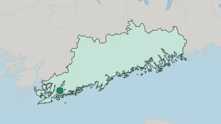Map of Ekenäs in Finland