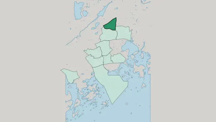 Map of Karakallio in Espoo